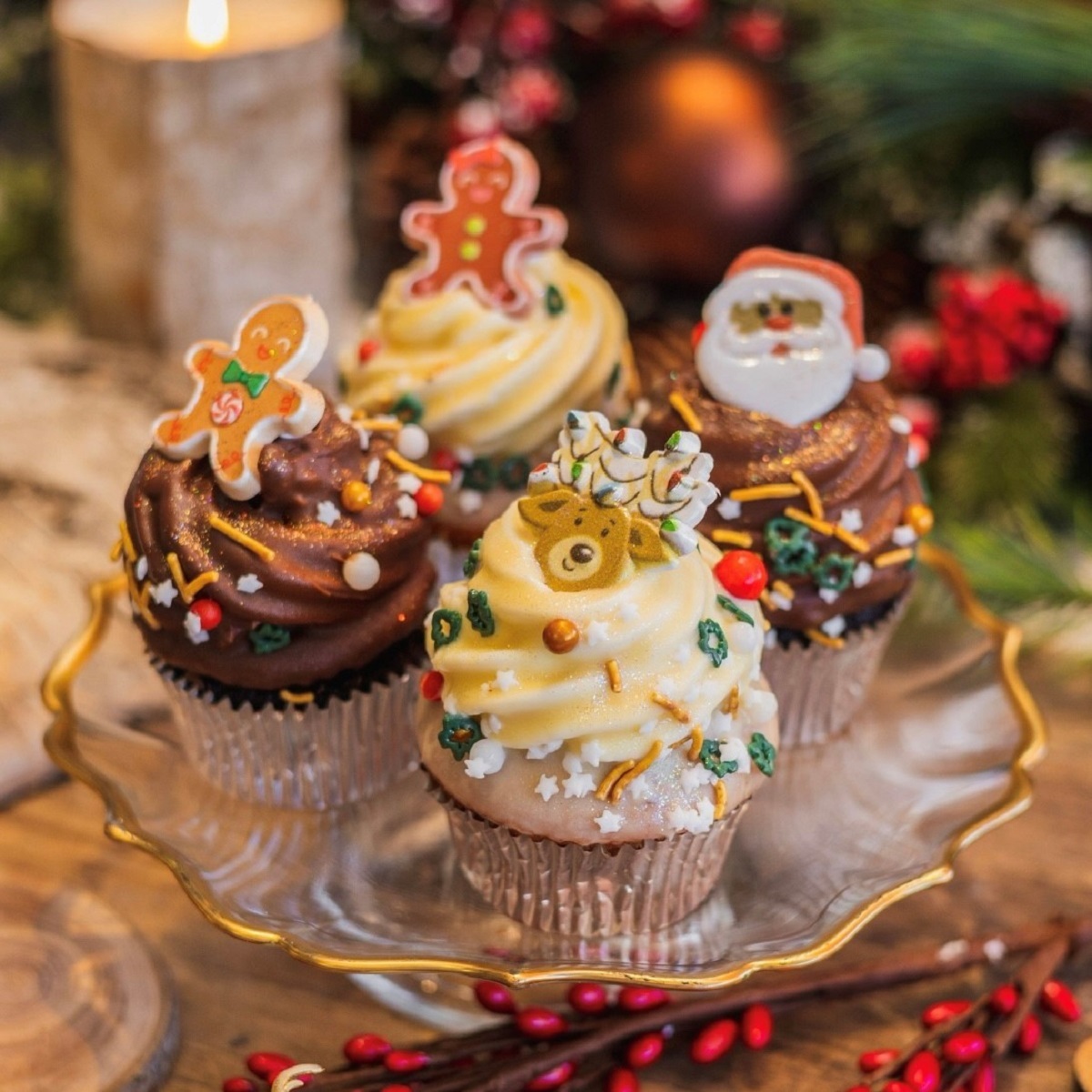 Cupcakes Noël 
